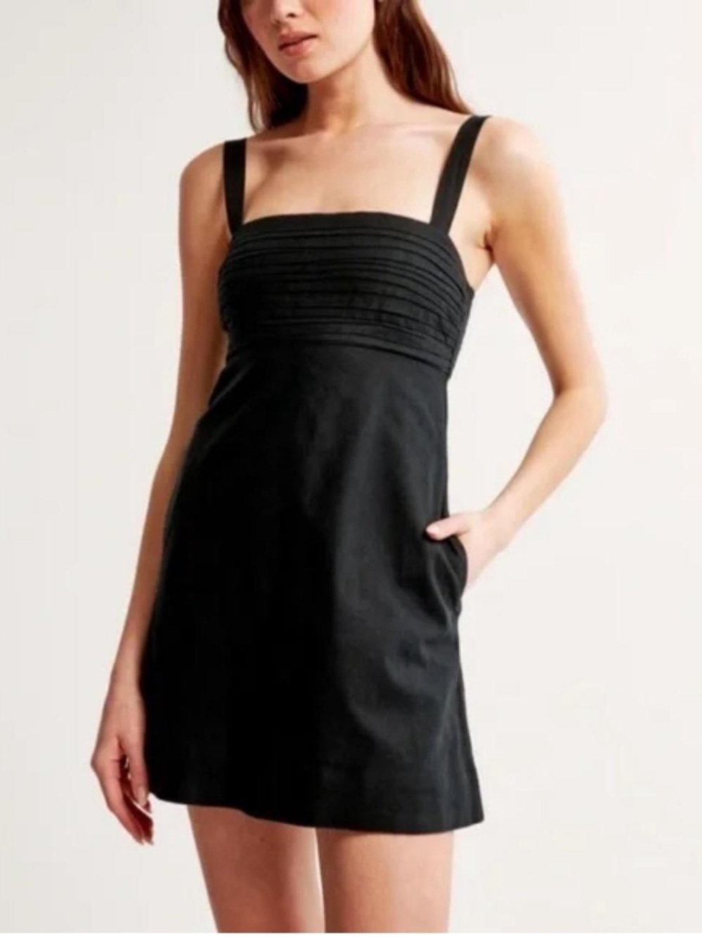 Abercrombie Emerson Linen Blend romper size medium